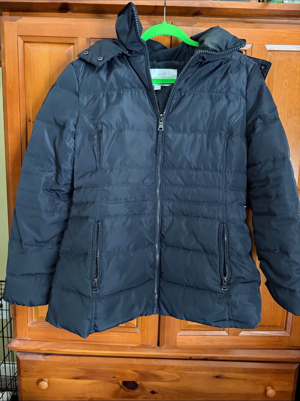 Jessica Simpson Navy Puffer Jacket with Hood